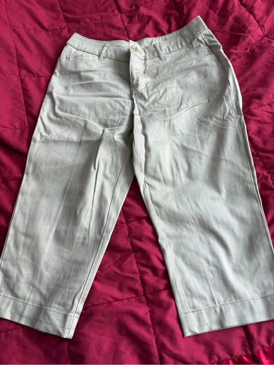St. John's Bay Pants - St. John's Bay Light Beige Capris